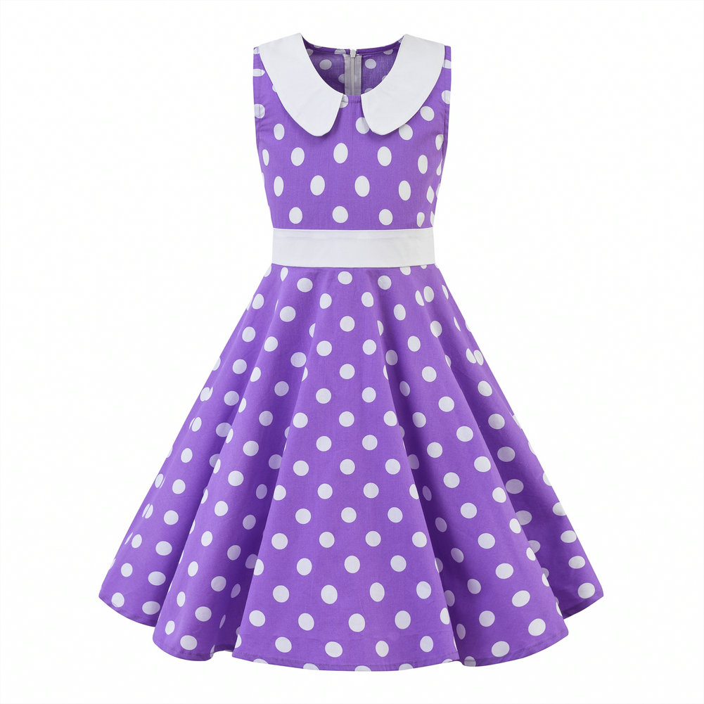 Romper Floral Print - LPATTERN Girls' Vintage Rockabilly Dress Party