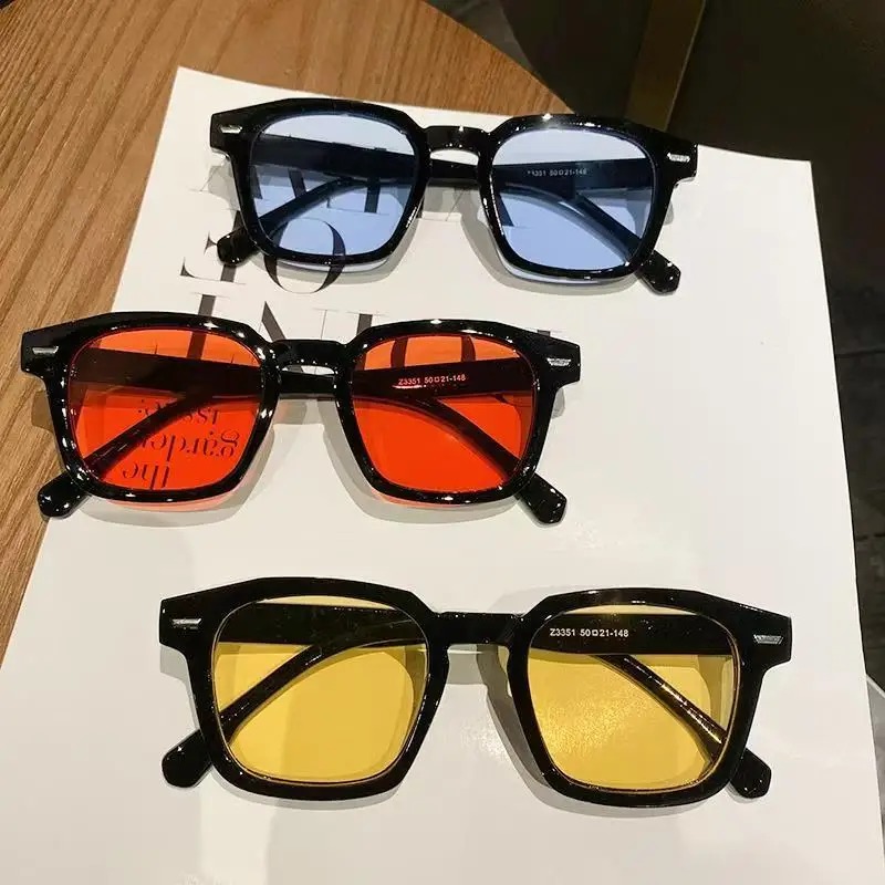Sunglasses Cat Eye - Men Rectangle Vintage Sunglasses Fashion Design