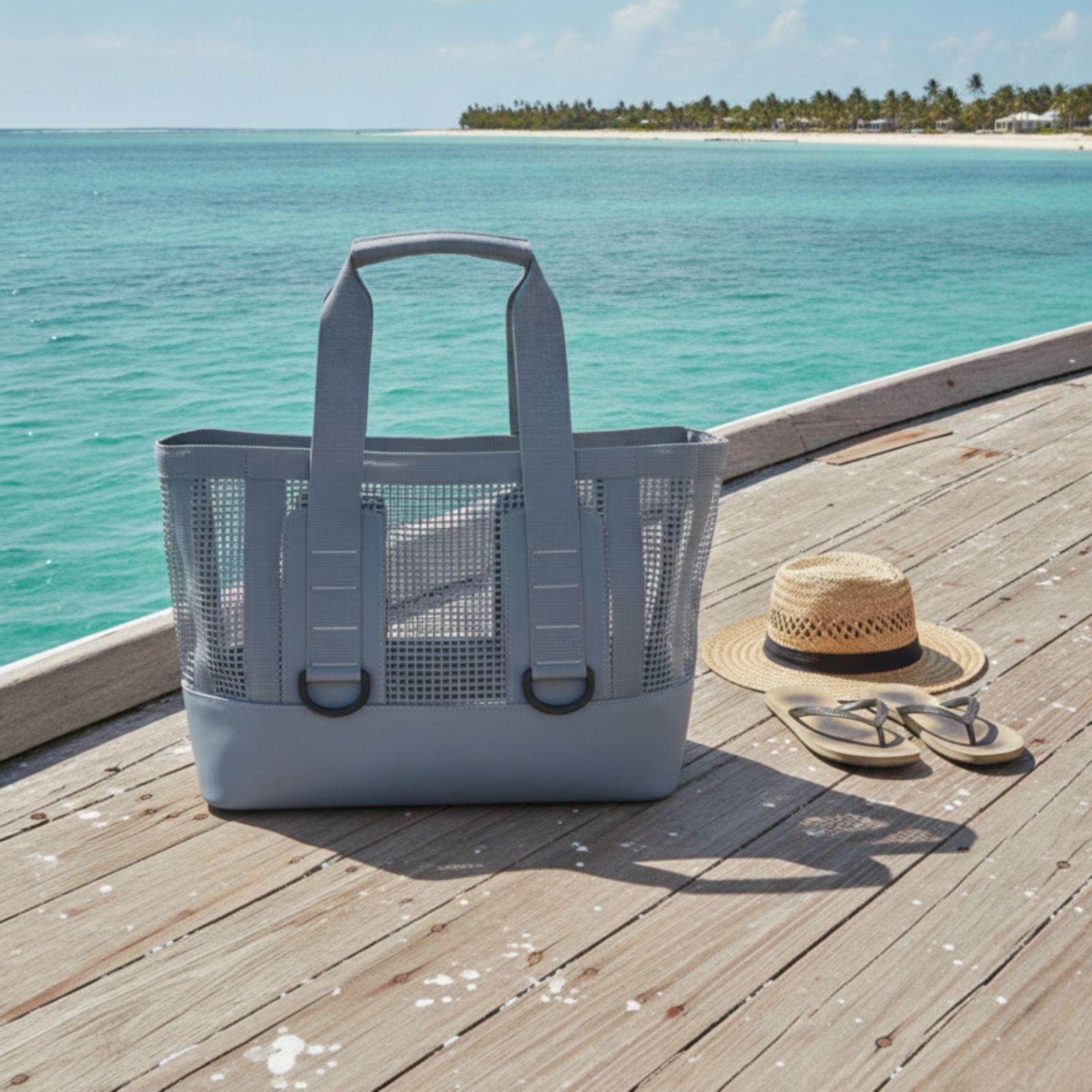 Tote Bag Beach - Mesh Tote Bag Quick Drying Gear