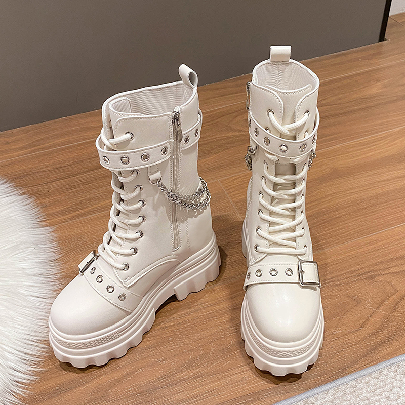 Wedge Espadrille Women - Autumn Thick Heel Ankle Boots Women