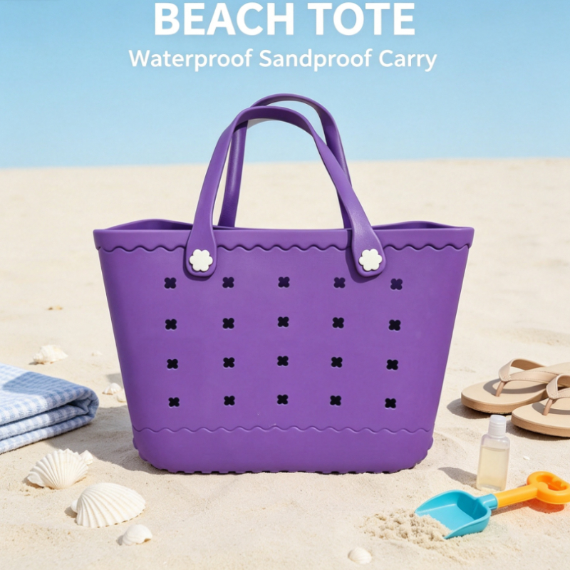 Tote Bag Beach - Large EVA Beach Tote Bag Perforated