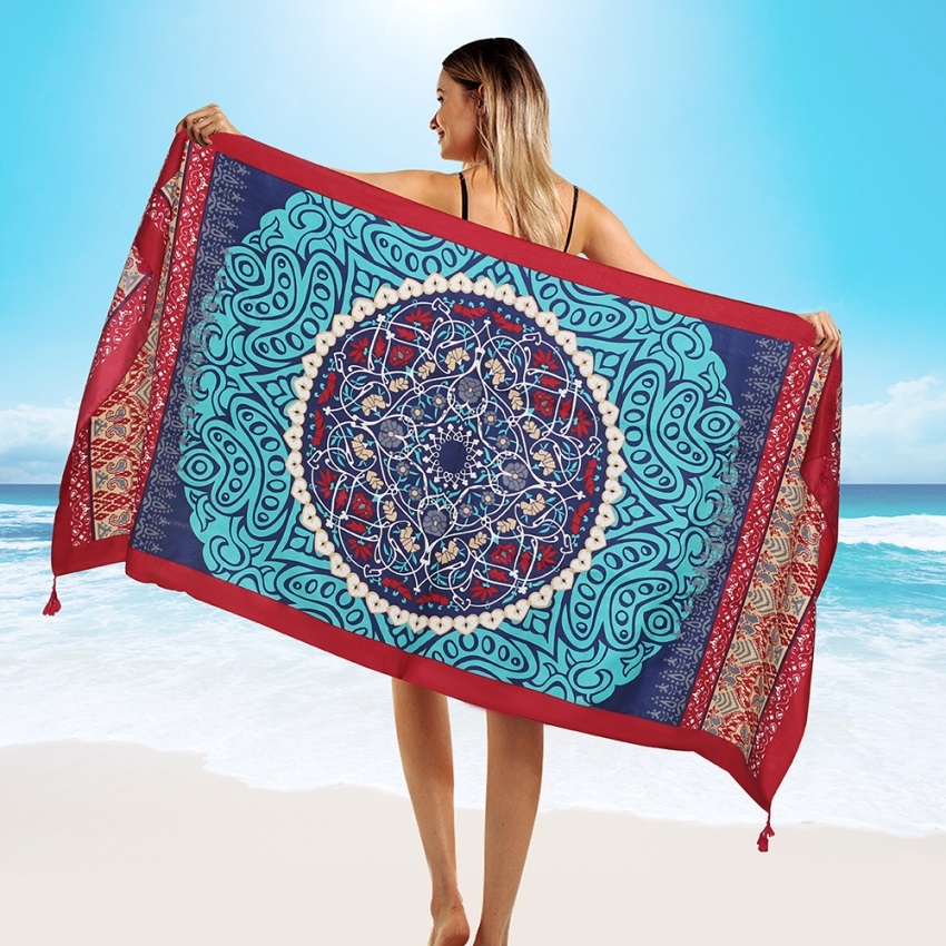 Cover Up Kaftan - 2018 New 90x180cm Twill cotton Pareo