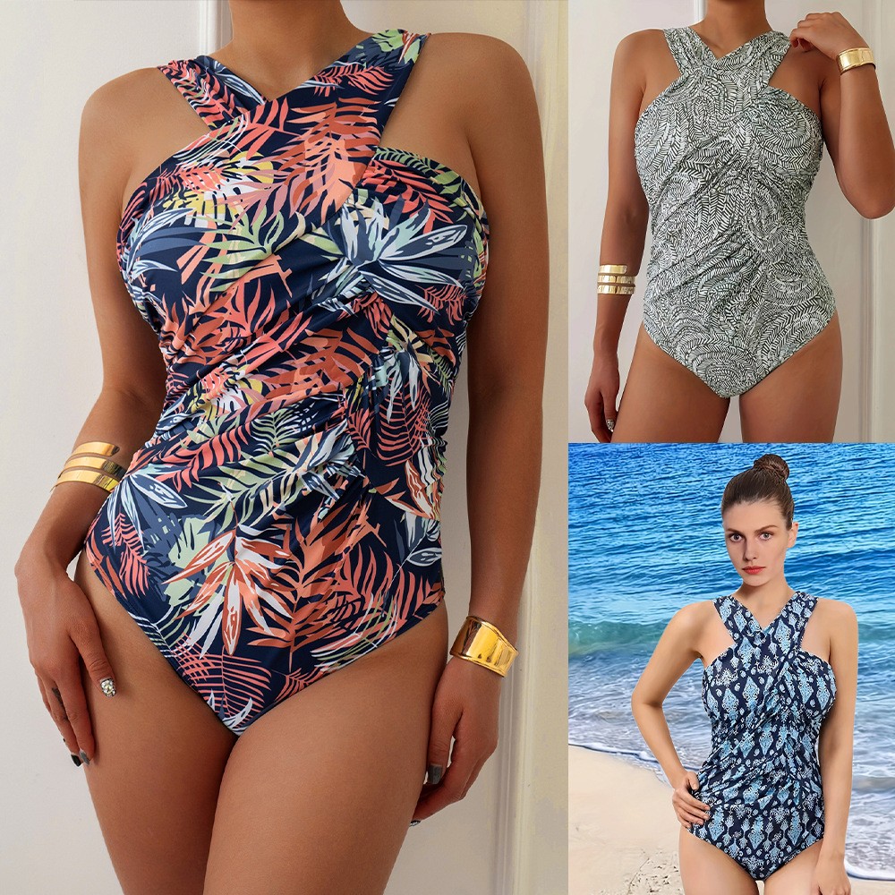Women Swimsuit Plus Size Modes - Swimsuit Bikini Ruched review and price