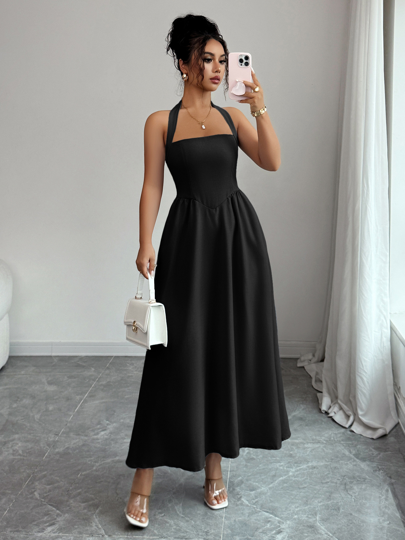 Women's Dress 5 Colors Halter  - Maxi Dress Halter review and price