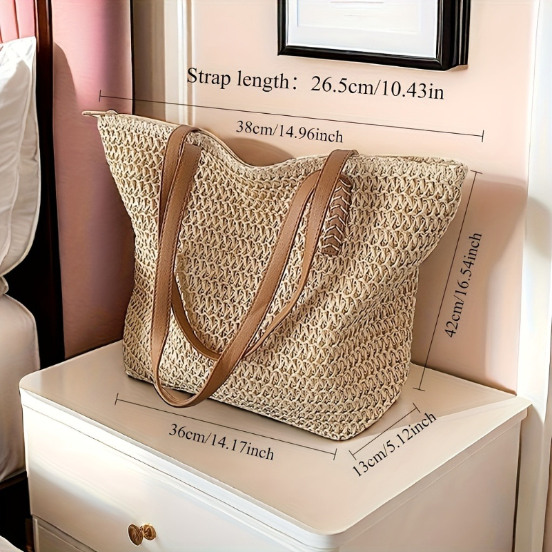 Fashionable and Versatile Wome - Crochet Bag Raffia review and price