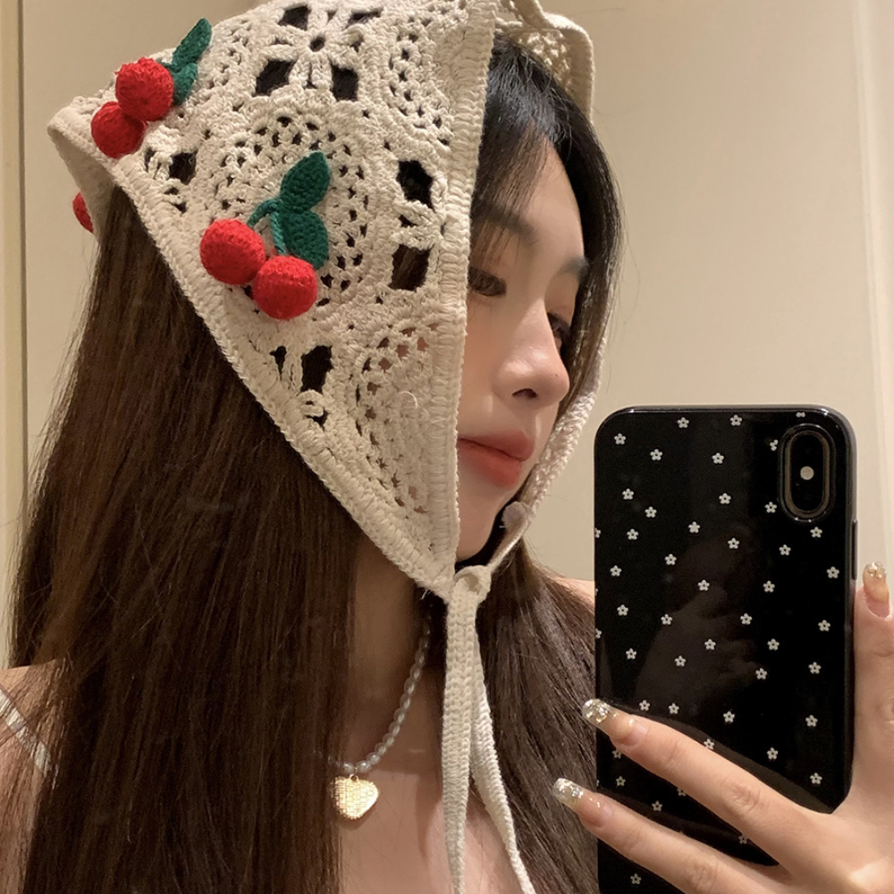 Knitted Triangle Headband Cute - Headband Summer Knit review and price