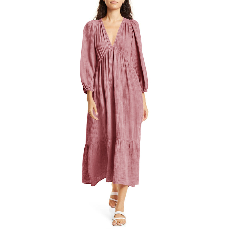 Muslin 100% Cotton Long Sleeve - Linen Dress Wrap review and price