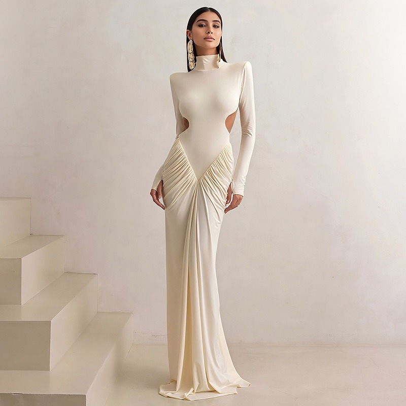 Women Backless Long Dress Turt - Maxi Dress Halter review and price