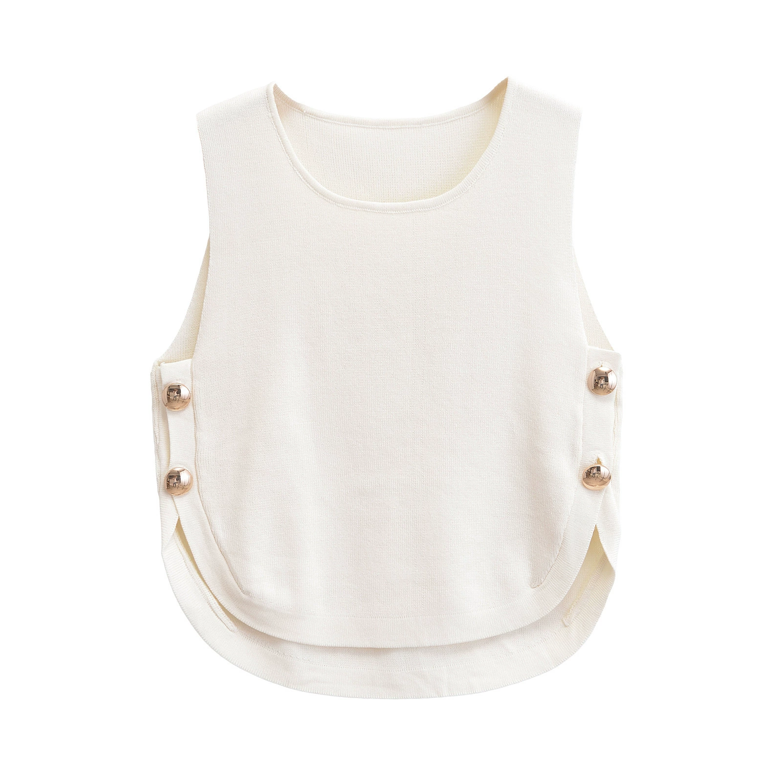 2025   Women's  Chic  Sleevele - Crop Top Crochet review and price