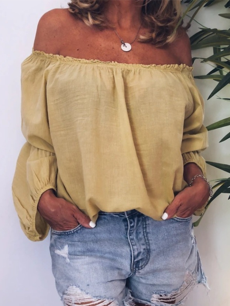 New Chic Women's Off-the-shoul - Blouse Off Shoulder review and price