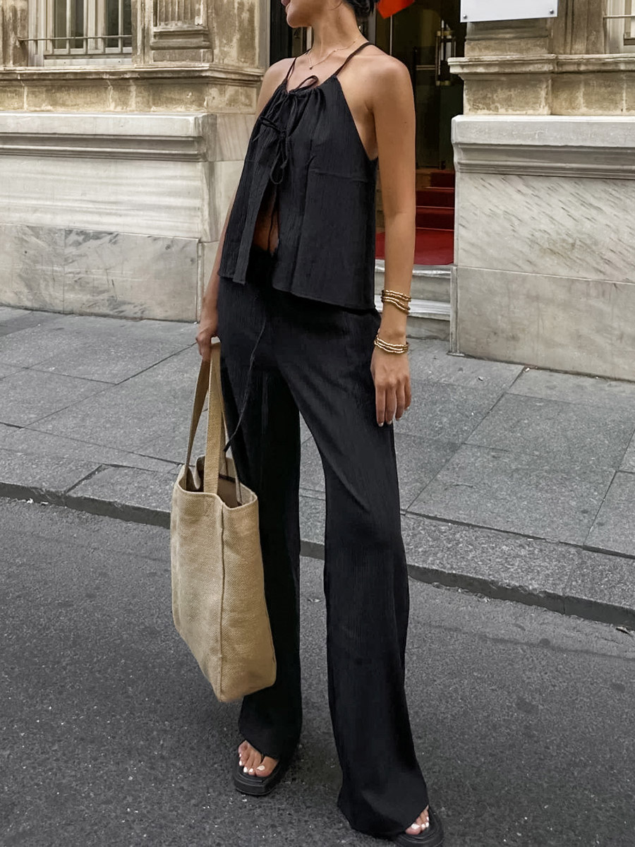 2026 Women Two Piece Set Women - Linen Pant Wide review and price