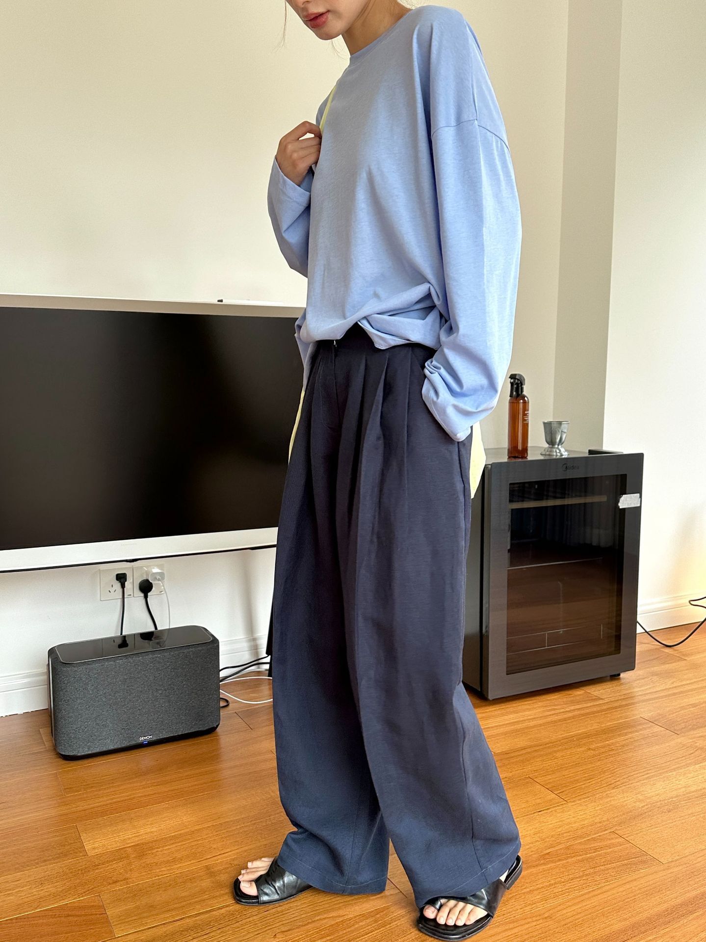 Casual Linen Wide Leg Pants Pl - Linen Pant Wide review and price