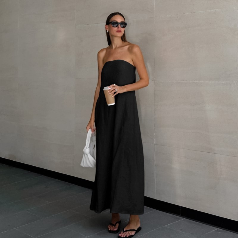 Fashion Elegant Simple Design  - Linen Dress Wrap review and price