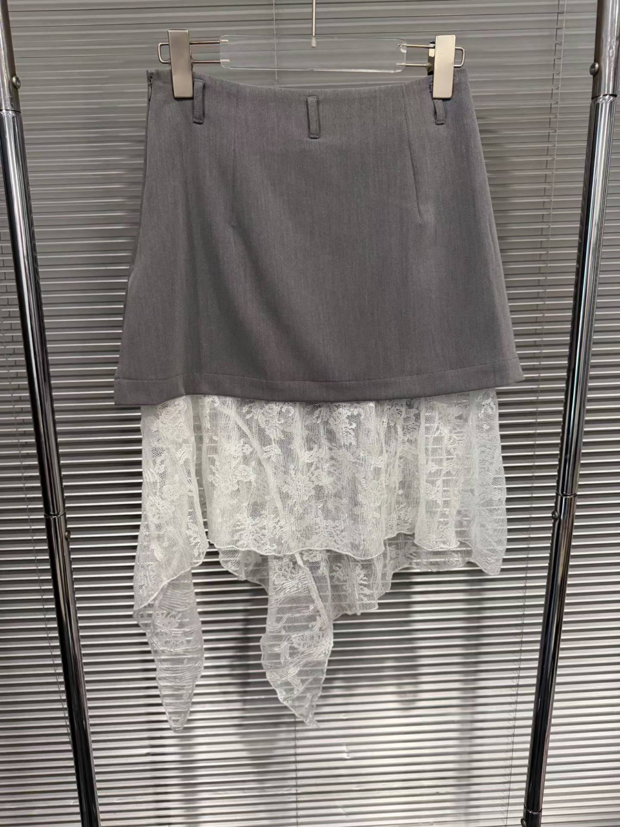 GALCAUR Knit Floral Spliced La - Midi Skirt Floral review and price
