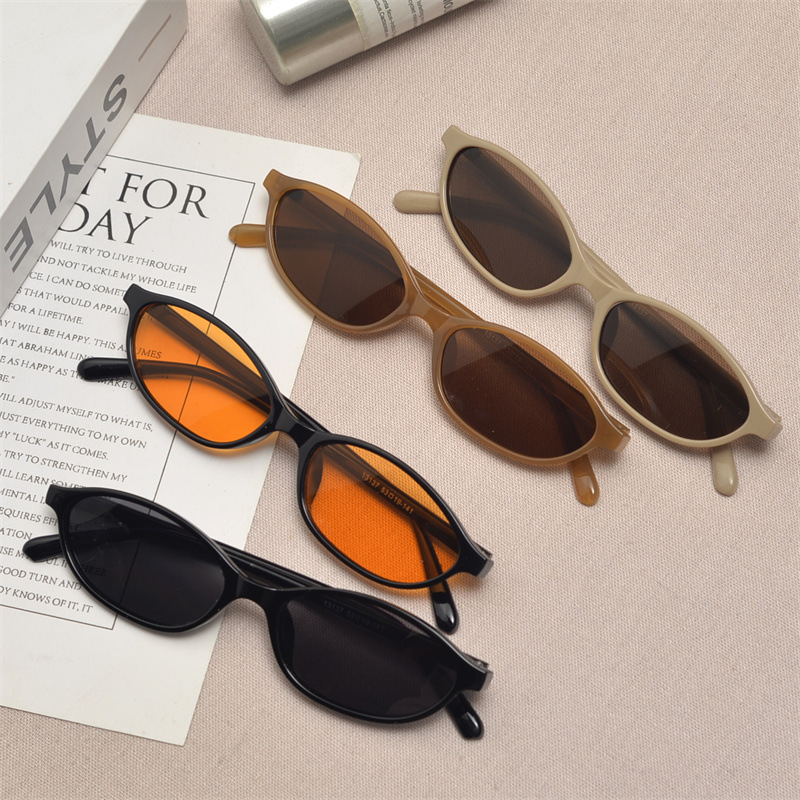 New Retro Oval Cat Eye Sunglas - Sunglasses Cat Eye review and price