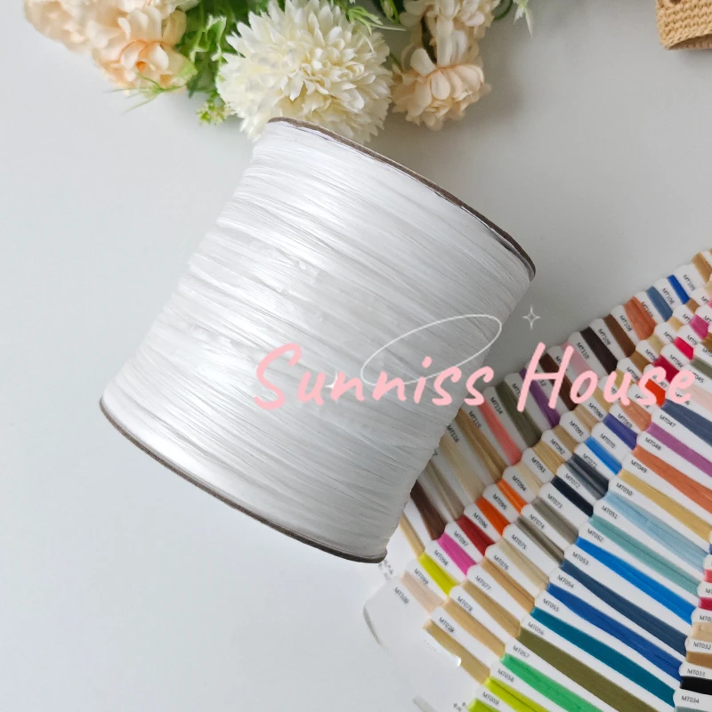 600M Matte Raffia Yarn，330g Ar - Crochet Bag Raffia review and price