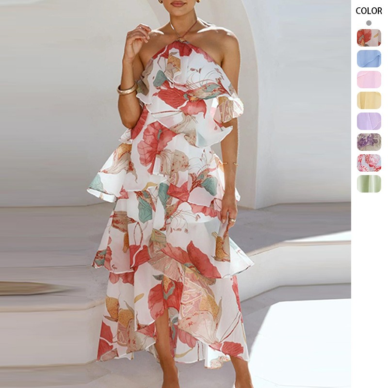 Elegant Party Maxi Dress Chiff - Maxi Dress Halter review and price