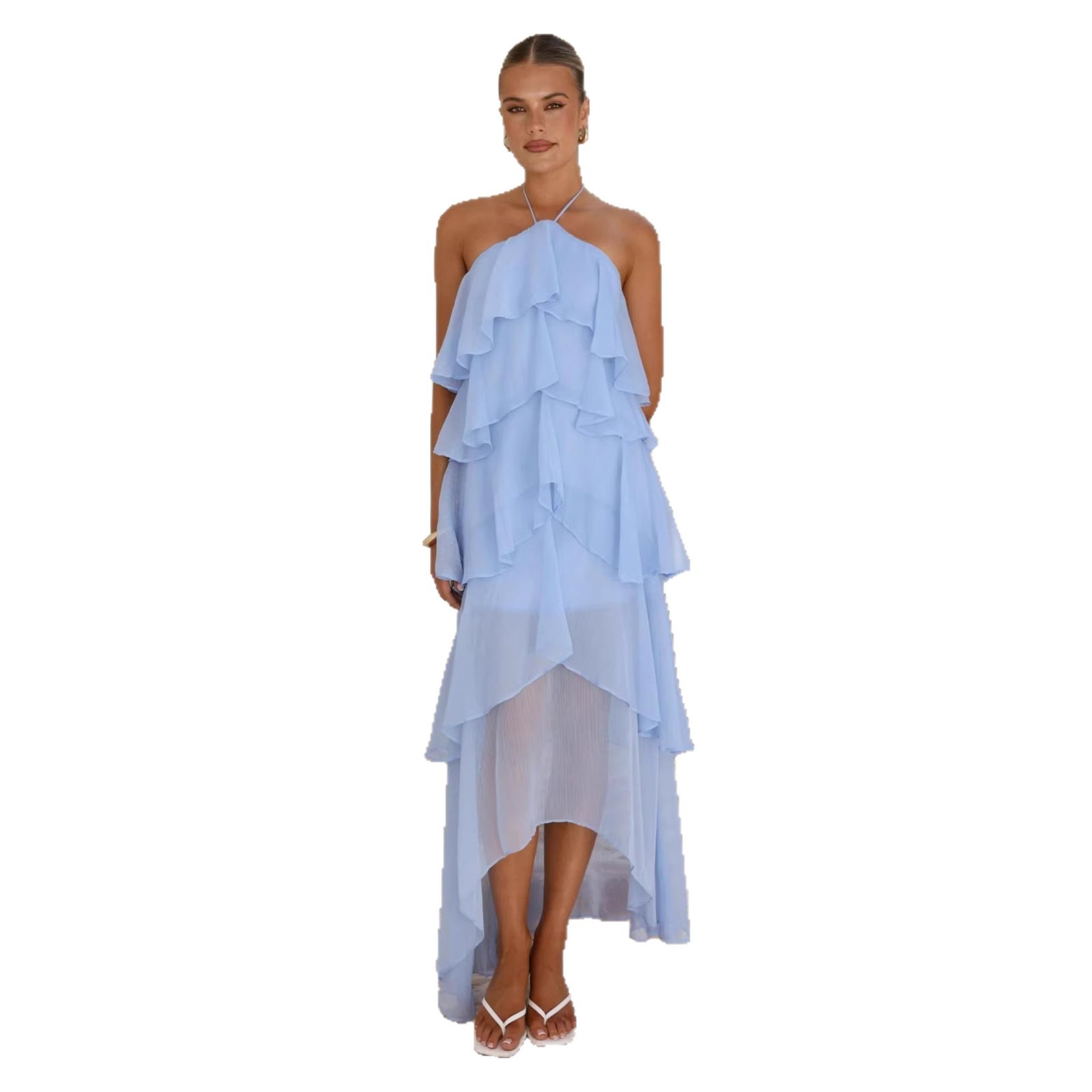 Elegant Party Maxi Dress Chiff - Maxi Dress Halter review and price