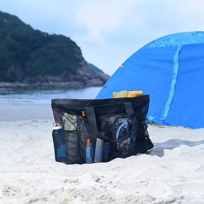 2026 New Large Capacity Mesh B - Tote Bag Beach review and price