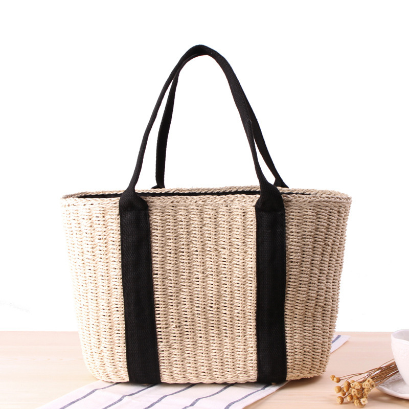Trendy Straw Women Tote Bag Lu - Crochet Bag Raffia review and price