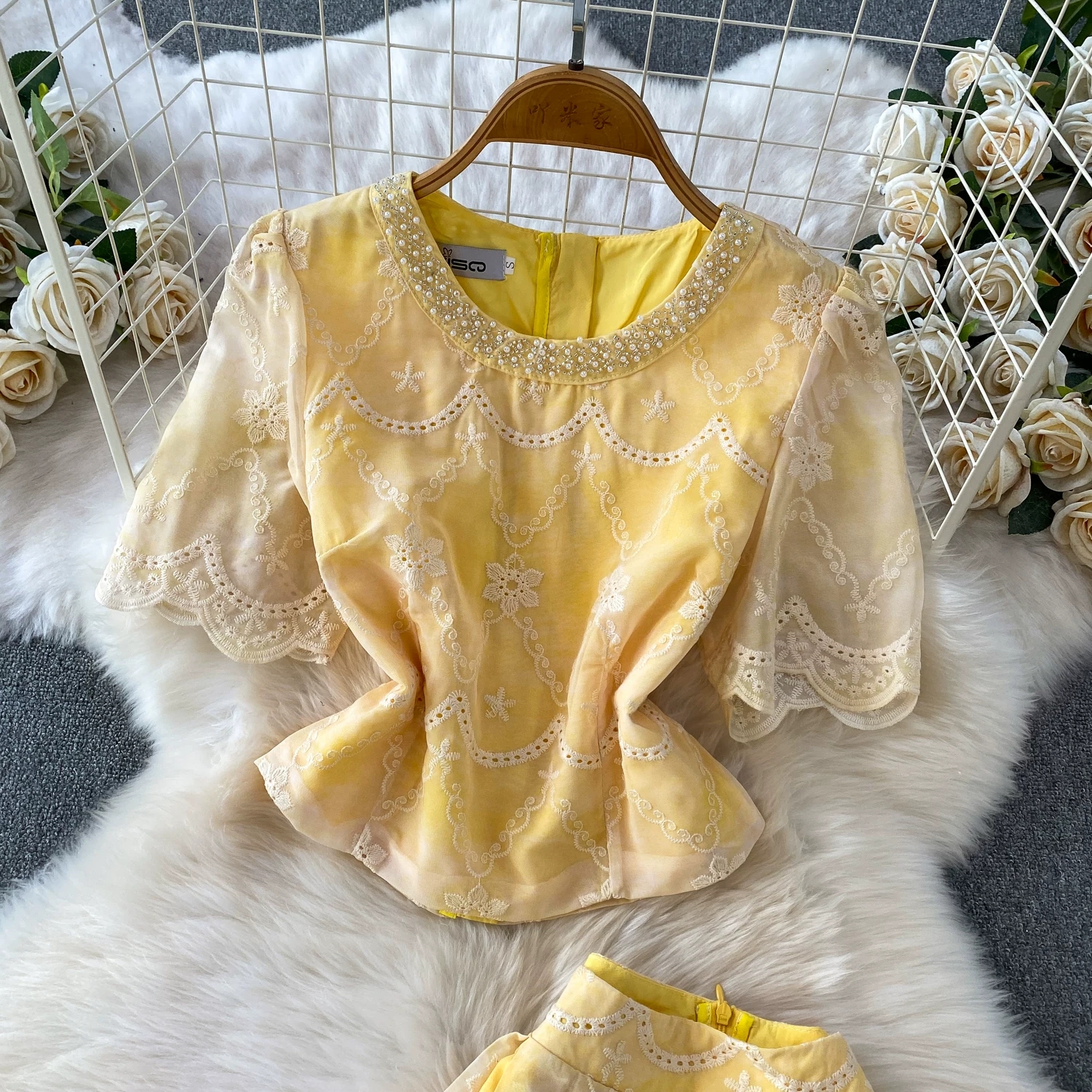 Vintage Boho Floral Crochet La - Crop Top Crochet review and price