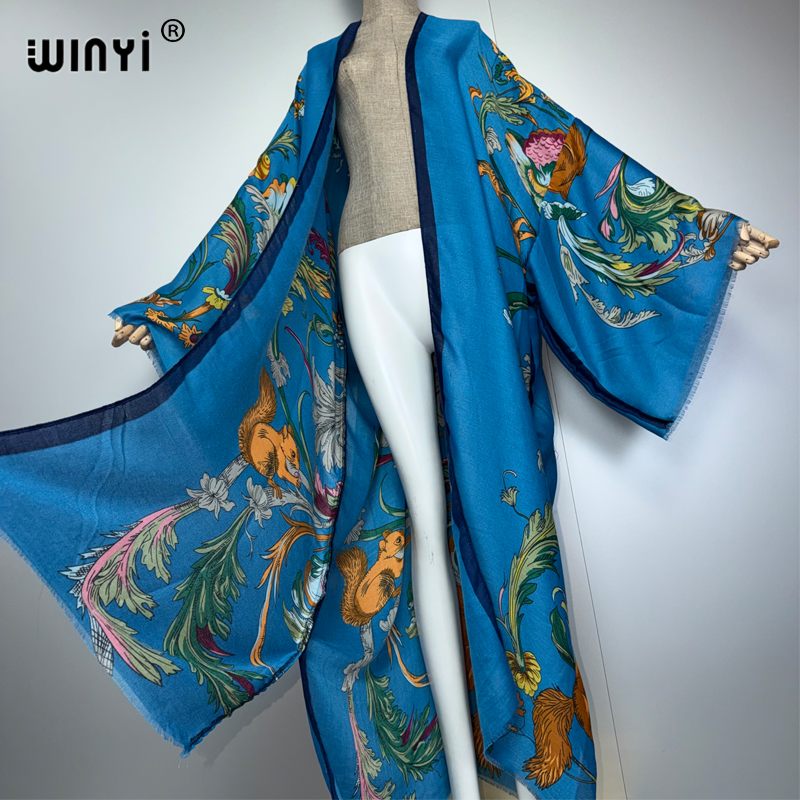 WINYI Africa boho kimono maxi  - Cover Up Kaftan review and price