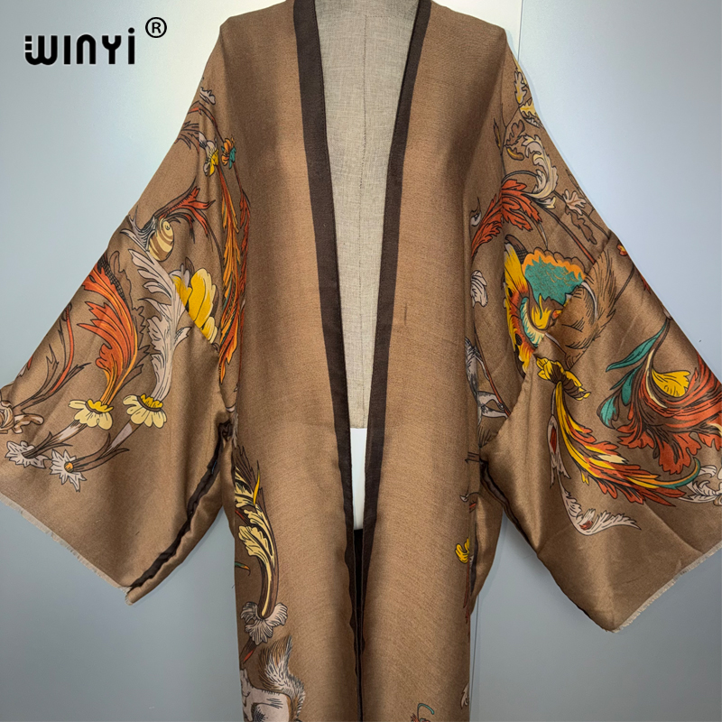 WINYI Africa boho kimono maxi  - Cover Up Kaftan review and price