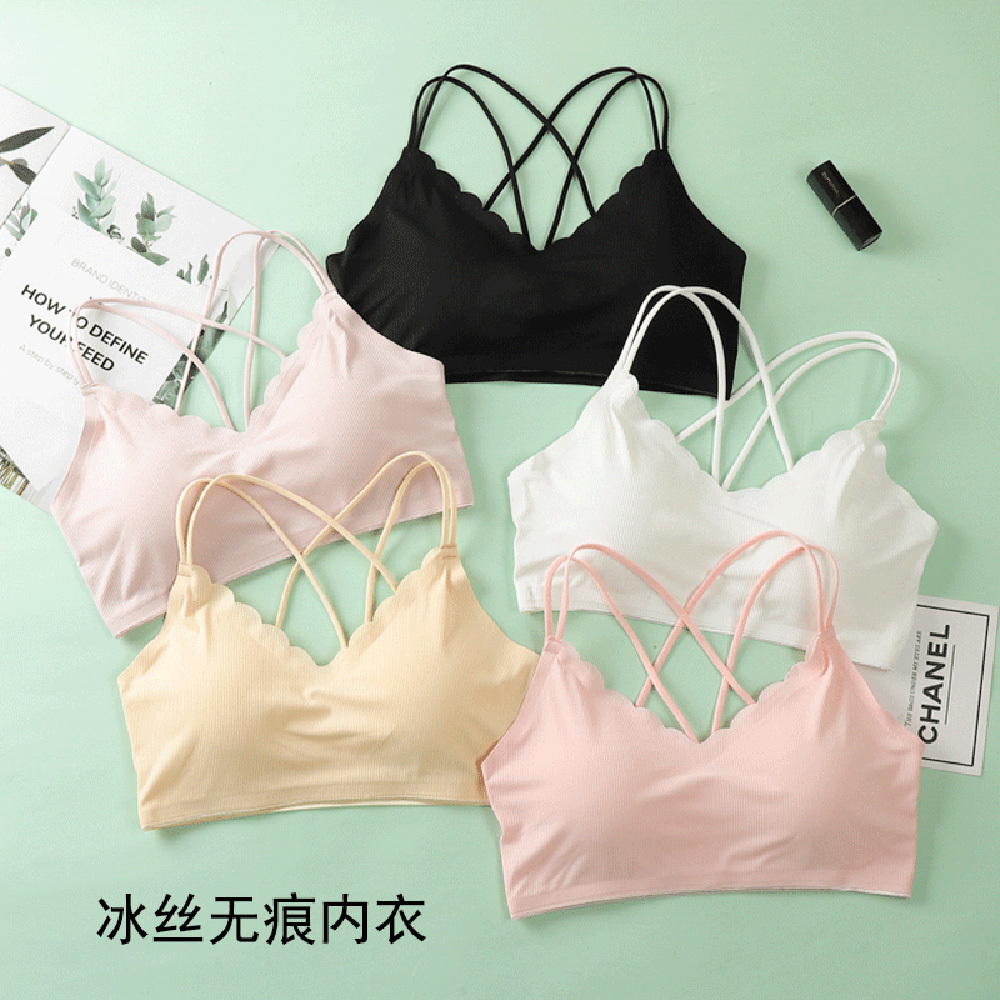 3D Sexy Lingerie Seamless Spor - Bralette Triangle Set review and price