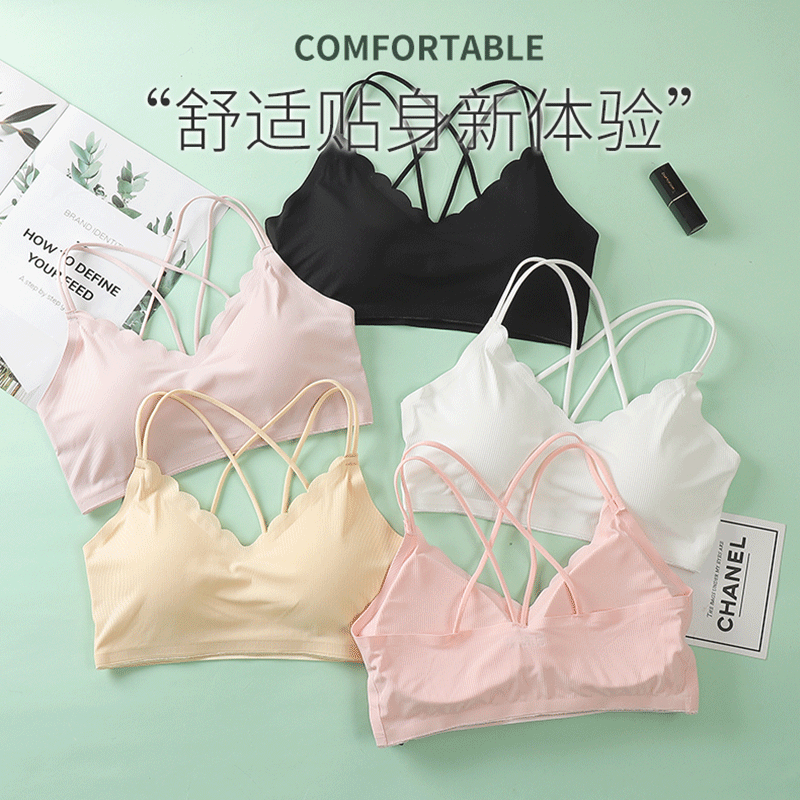 3D Sexy Lingerie Seamless Spor - Bralette Triangle Set review and price