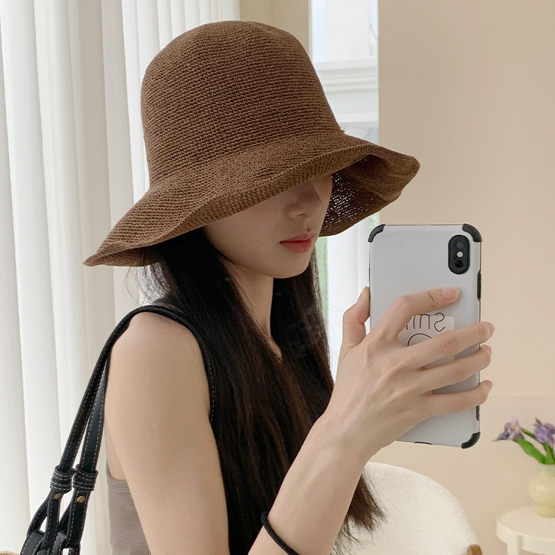 2025 new paper straw sun hat w - Hat Floppy Wide review and price