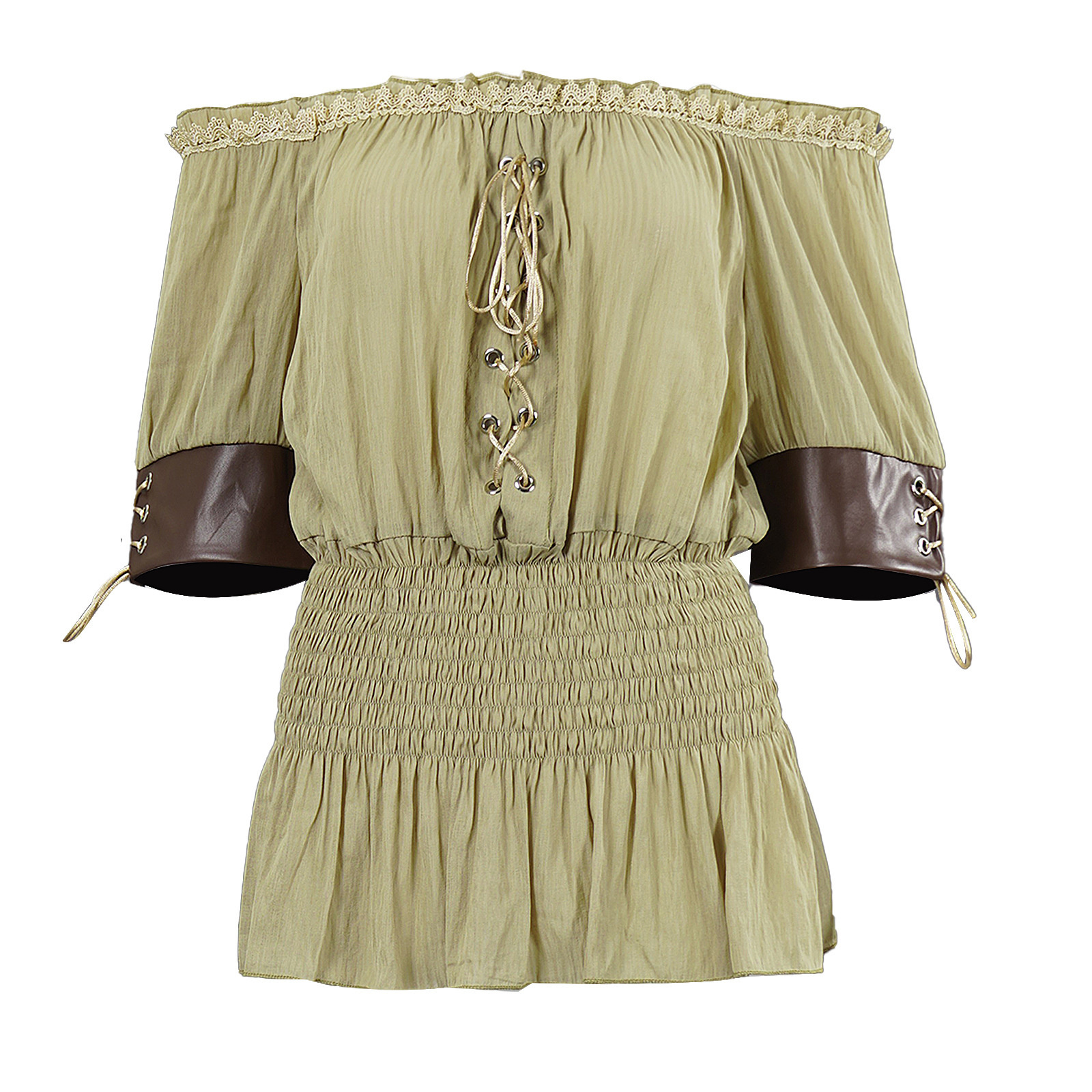 Women's Renaissance Pirate Blo - Blouse Off Shoulder review and price