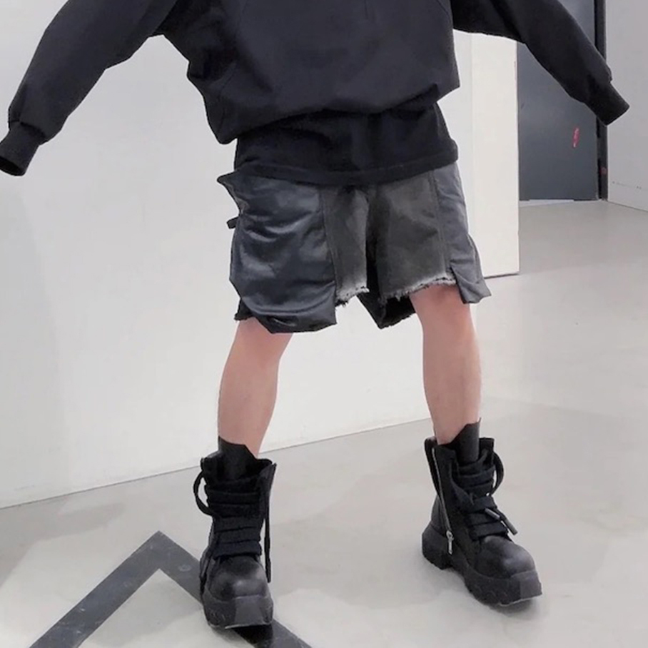 Streetwear New Summer Brush Wa - Shorts Denim Frayed review and price