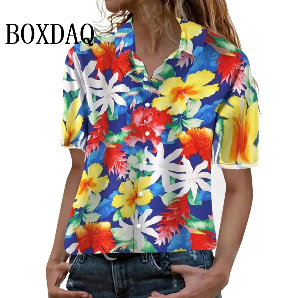 Summer Fashion Women's Blouse  - Romper Floral Print review and price