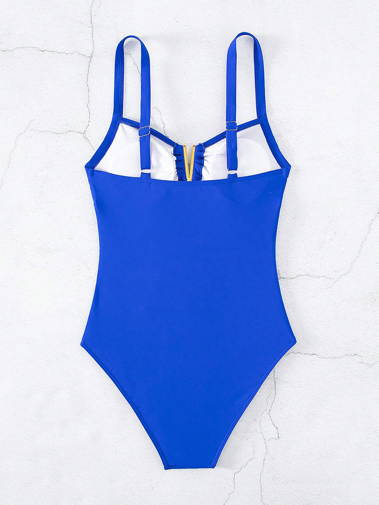 Cikini-Plain Ruched V Wire Swi - Swimsuit Bikini Ruched review and price