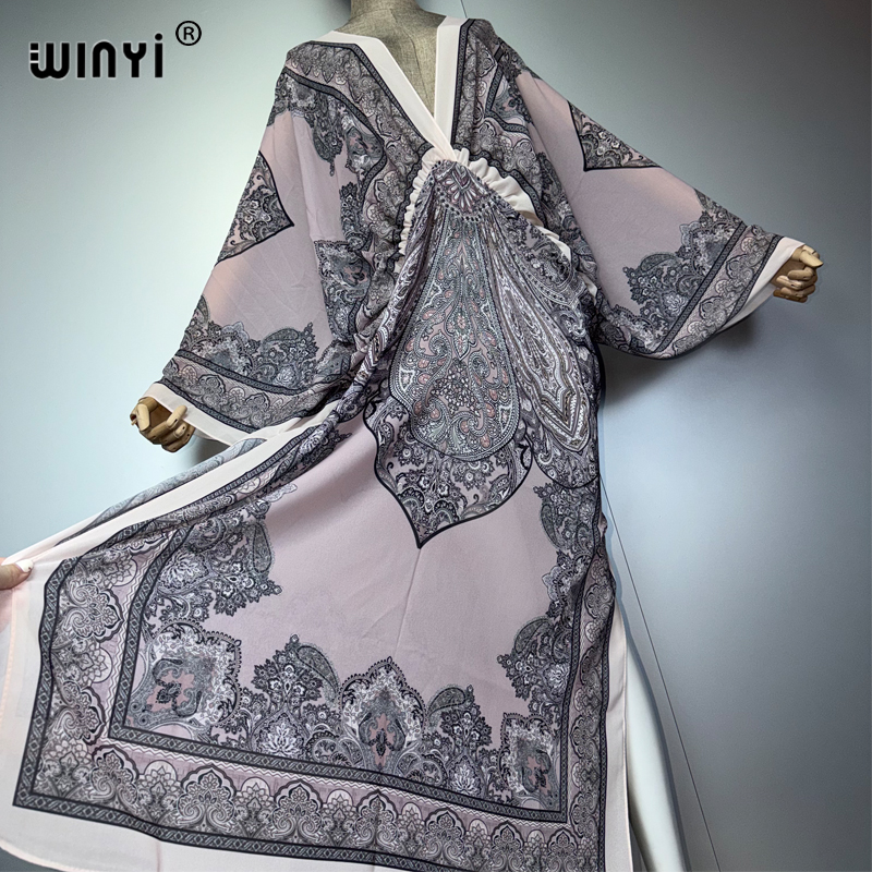 WINYI V-neck Sexy Dress Arabic - Cover Up Kaftan review and price