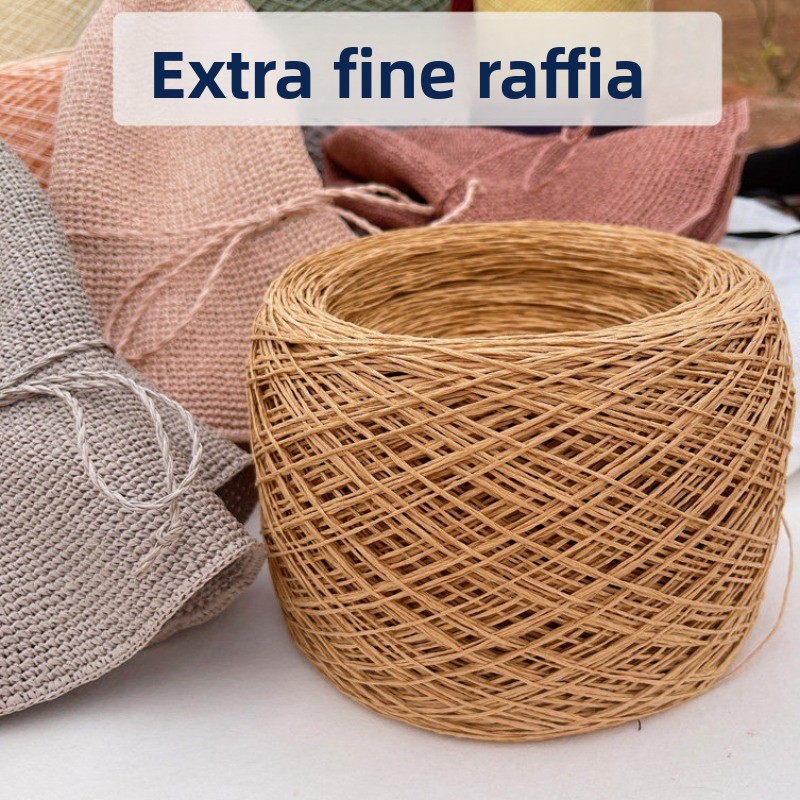 250g Thin Paper Raffia Yarn fo - Crochet Bag Raffia review and price