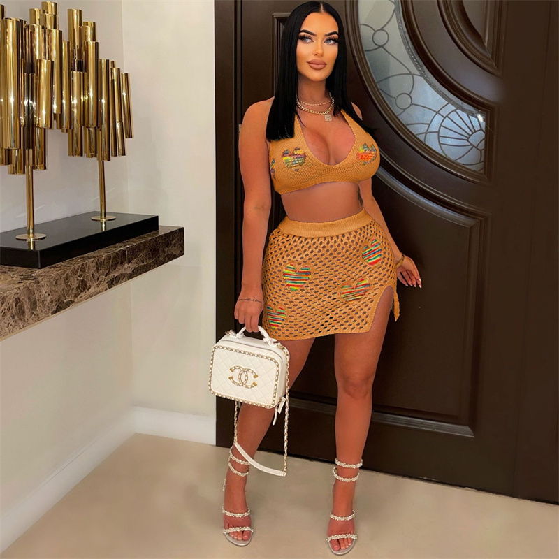 Summer Knitted Crochet Hollow  - Crop Top Crochet review and price