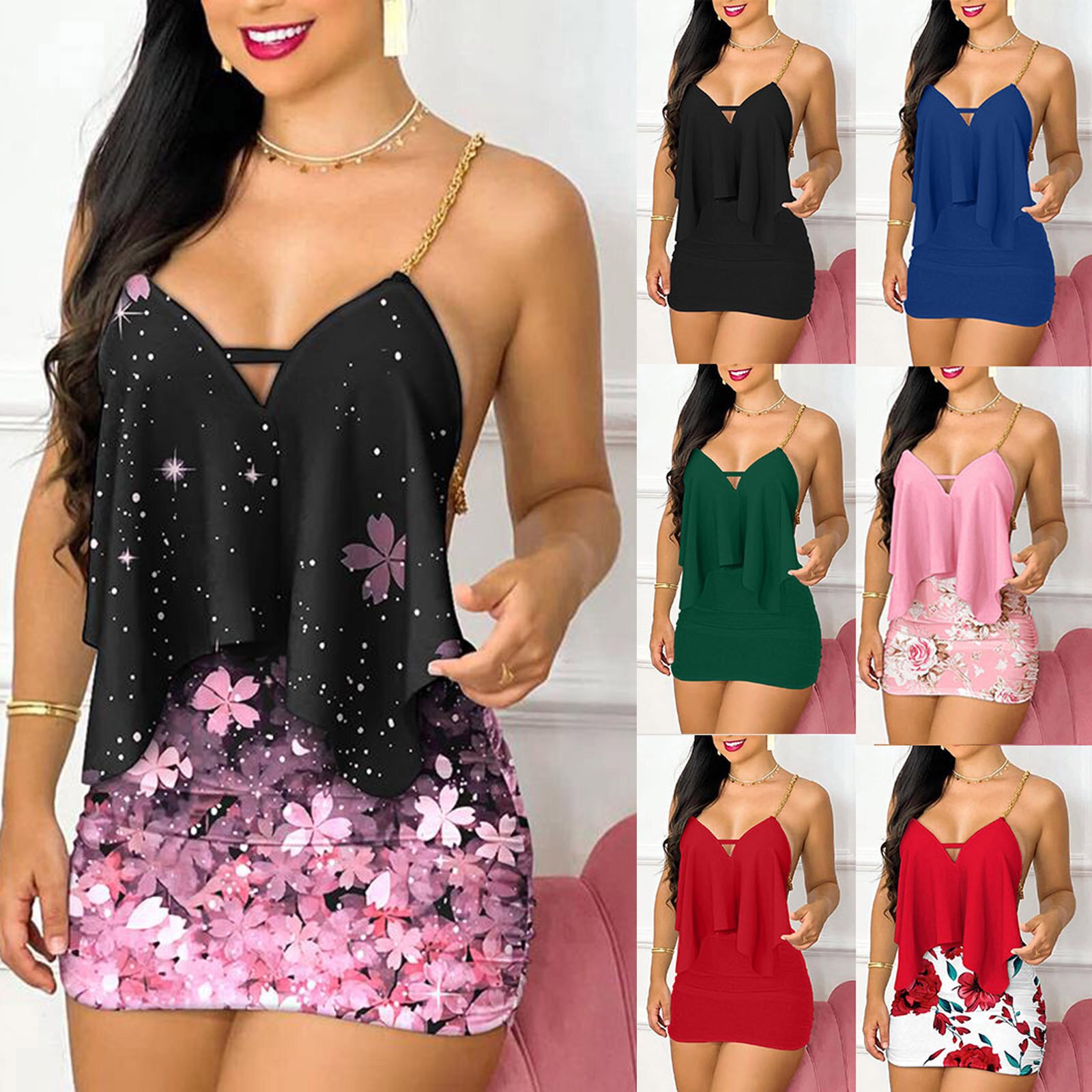 Womens Dresses Summer Fashion  - Maxi Dress Halter review and price