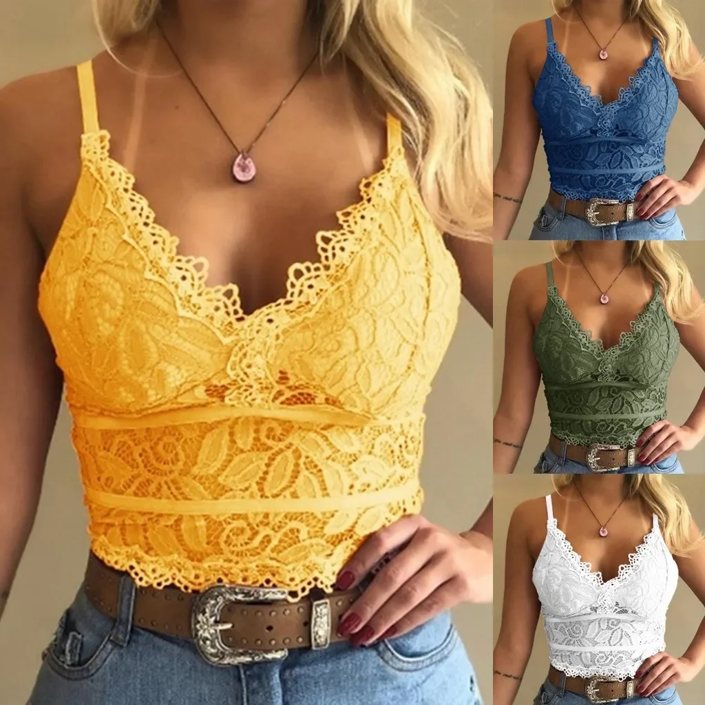 Floral Bralette Lace Bras Push - Bralette Triangle Set review and price