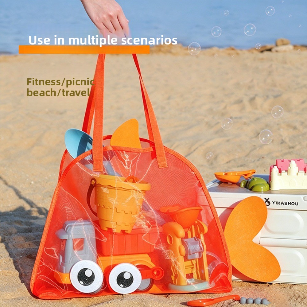 Kids Mesh Beach Bags Colorful  - Tote Bag Beach review and price