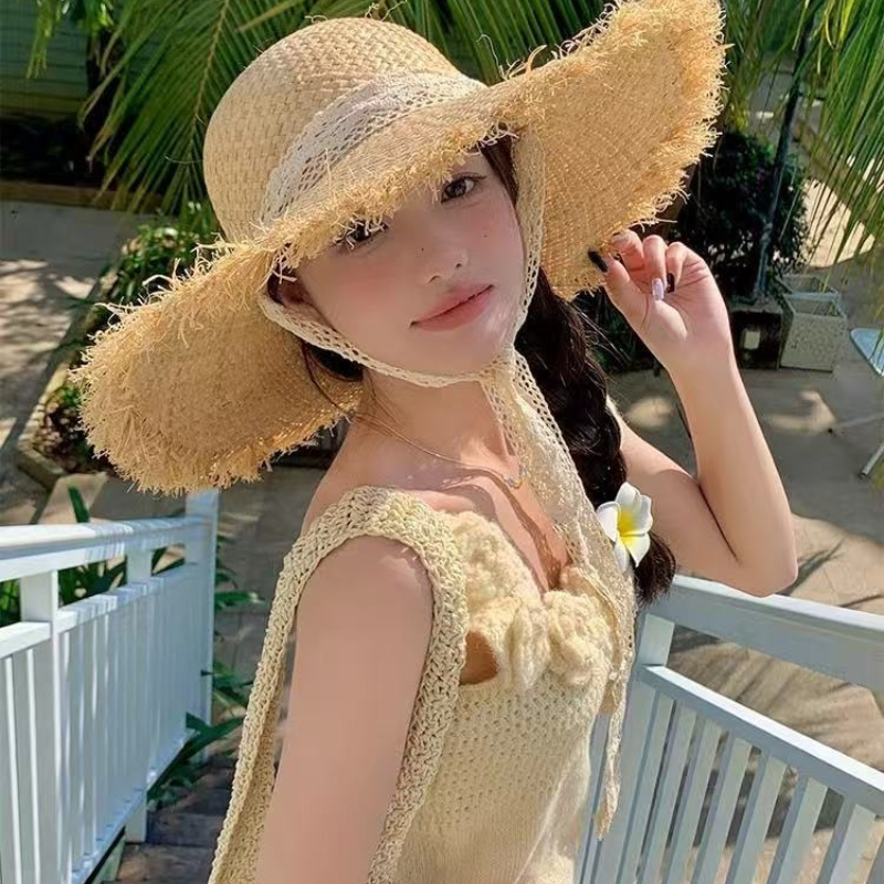 Women Raffia Straw Sun Hat Wid - Hat Floppy Wide review and price