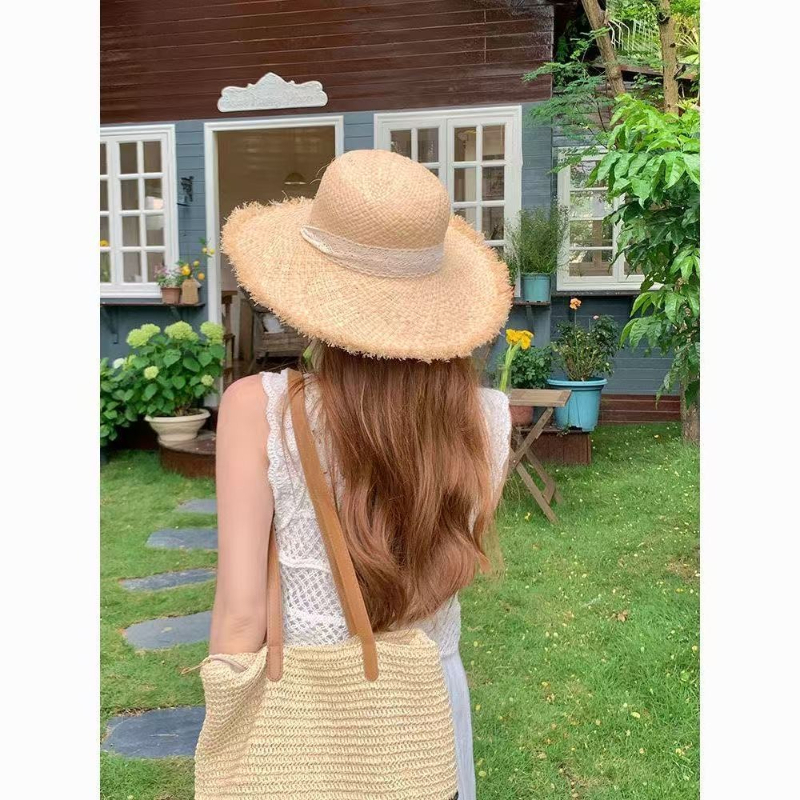 Women Raffia Straw Sun Hat Wid - Hat Floppy Wide review and price
