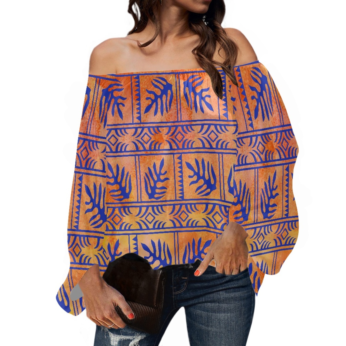 Polynesian Tribal Clothing Sam - Blouse Off Shoulder review and price