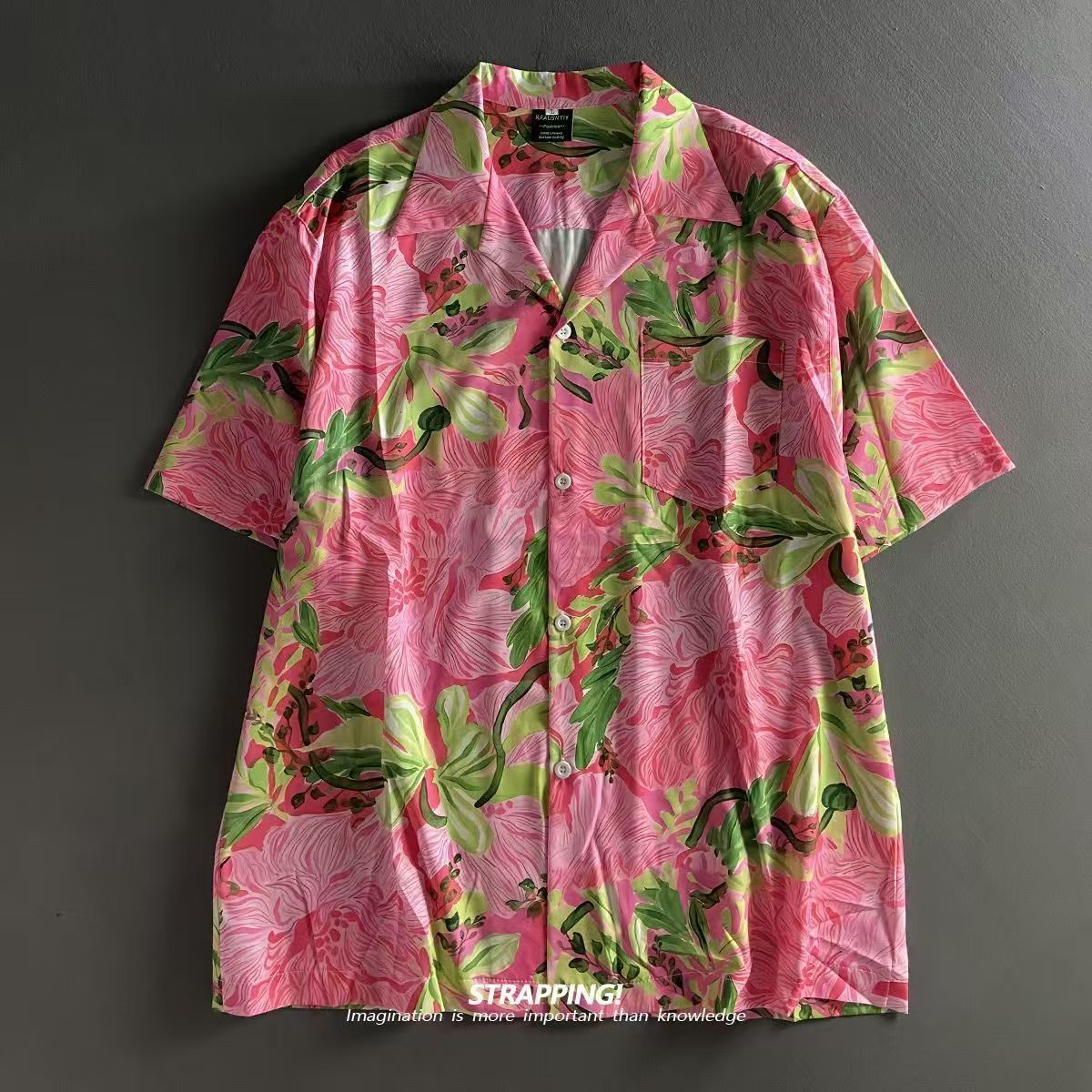 Pink Graffiti Floral Cuban Col - Romper Floral Print review and price
