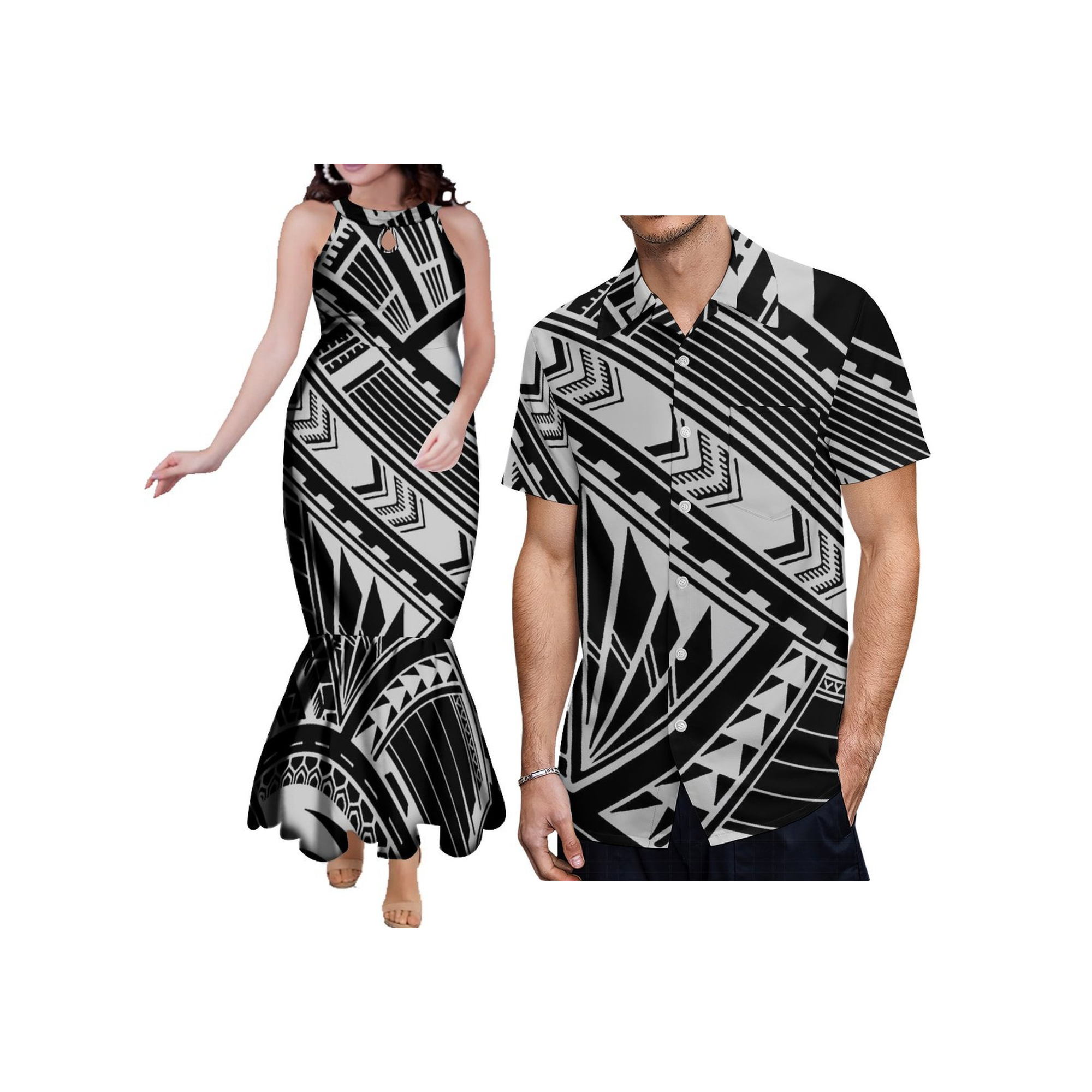Customized Couples Clothes Big - Maxi Dress Halter review and price