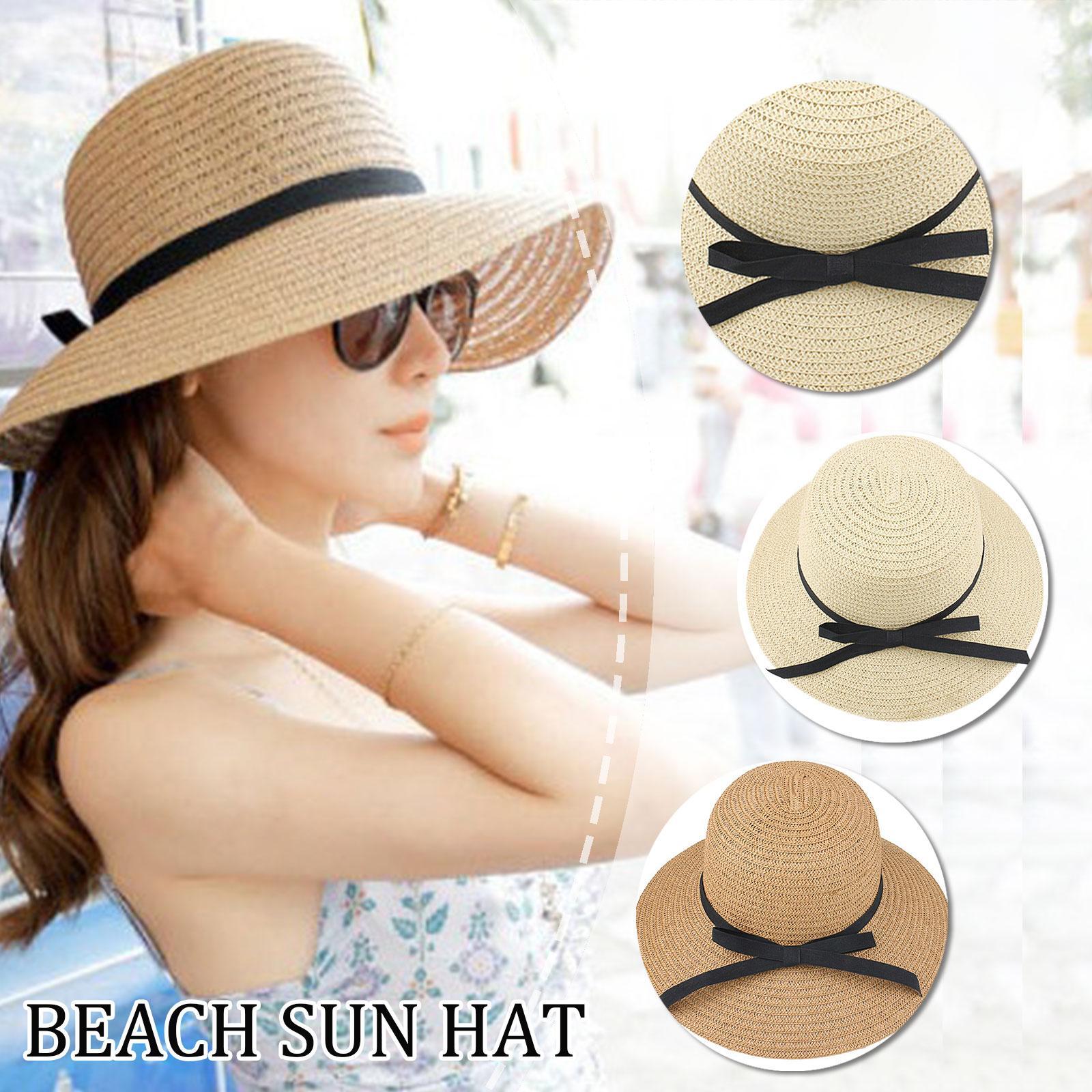 Summer Straw Hat Big Wide Brim - Hat Floppy Wide review and price
