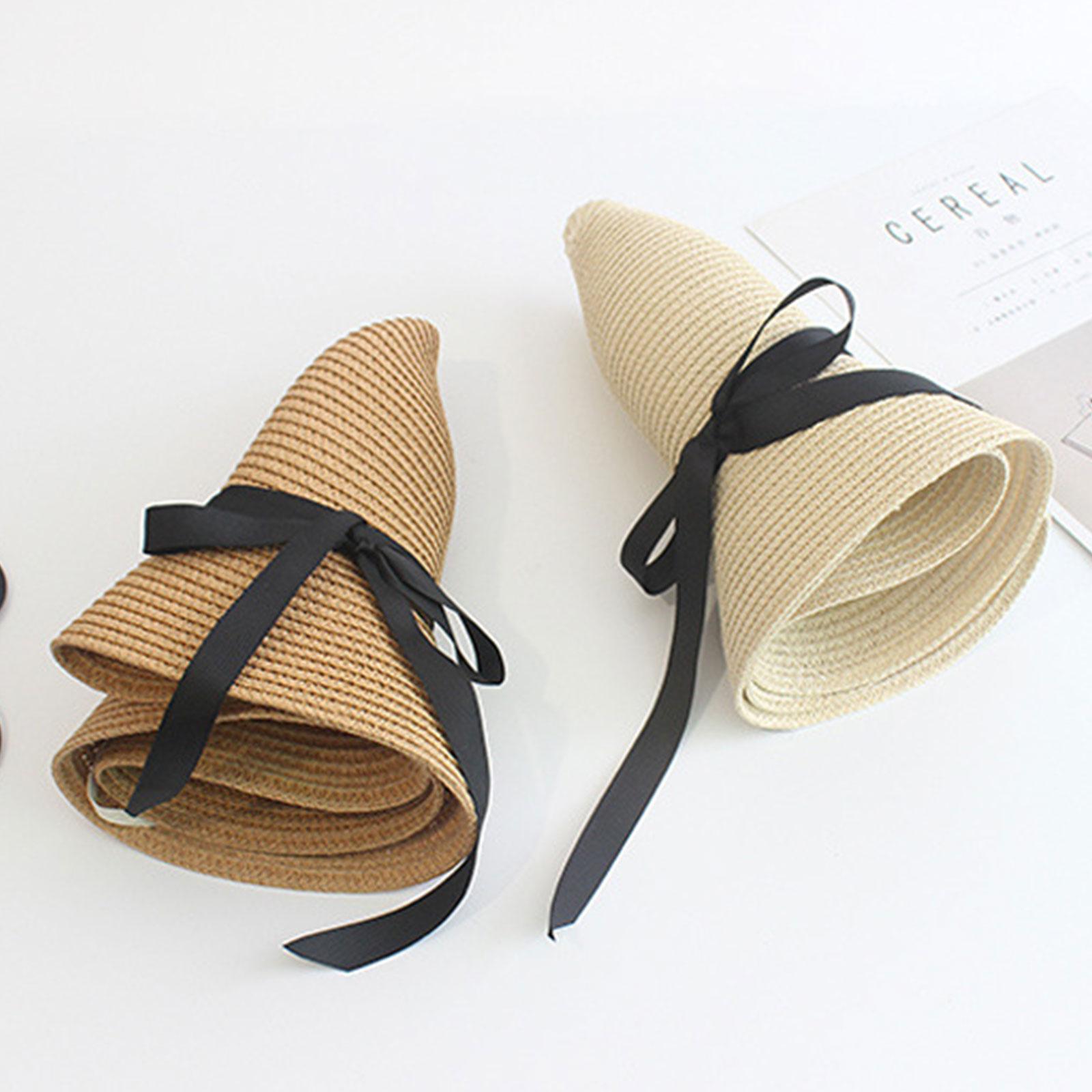 Summer Straw Hat Big Wide Brim - Hat Floppy Wide review and price