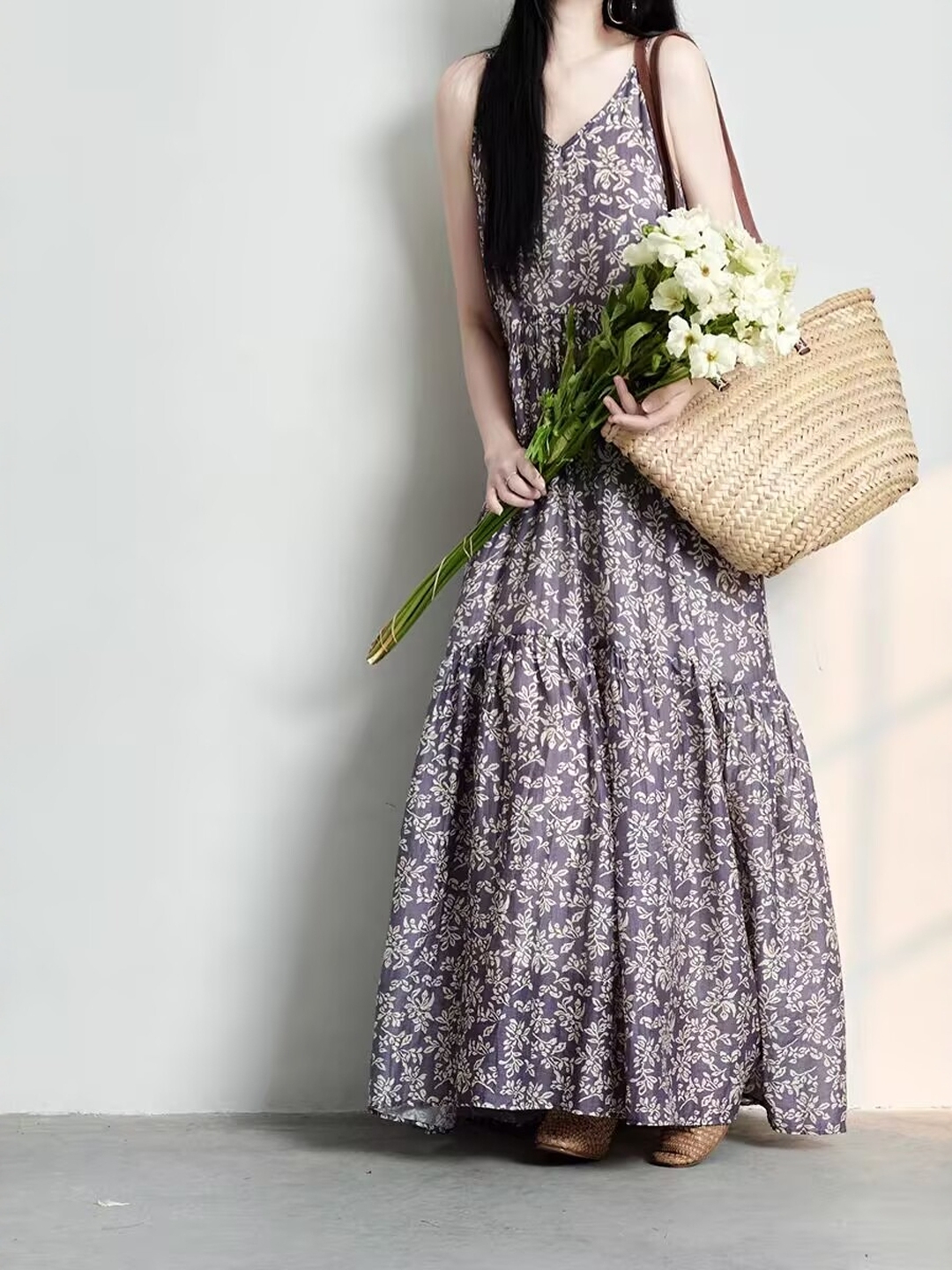 Elegant Japanese Style plus Si - Linen Dress Wrap review and price