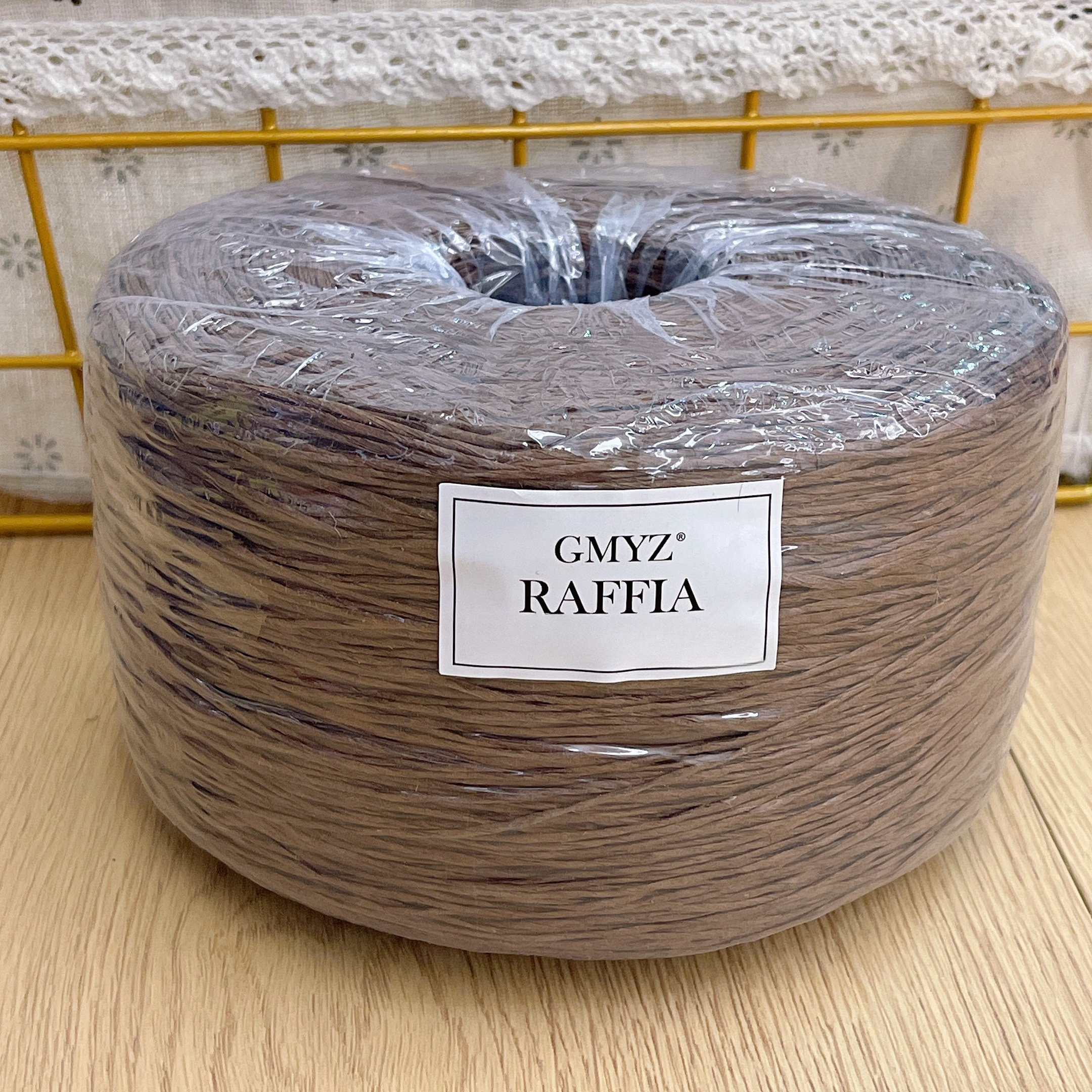 Plain Raffia Yarn Natural 220g - Crochet Bag Raffia review and price
