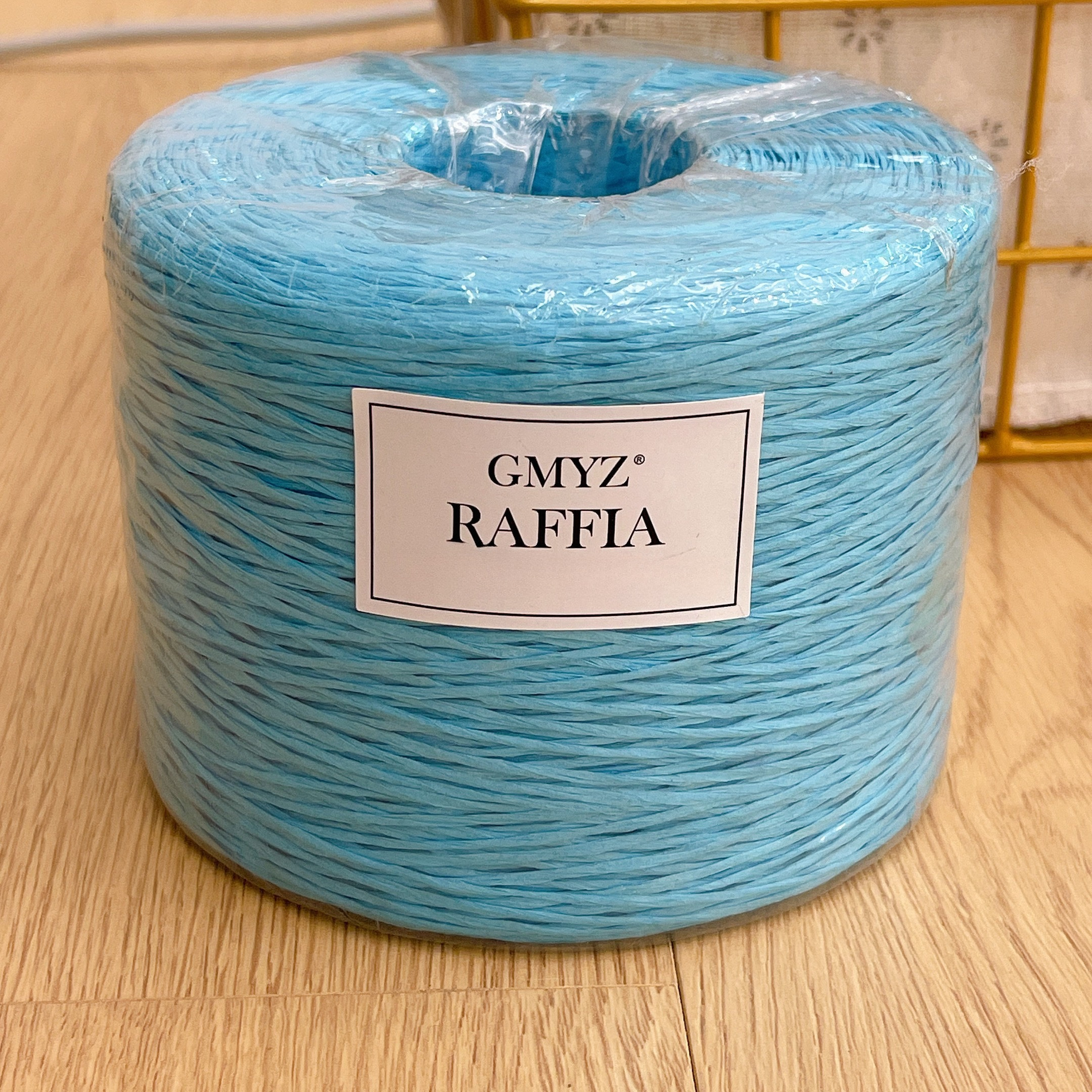 Plain Raffia Yarn Natural 220g - Crochet Bag Raffia review and price